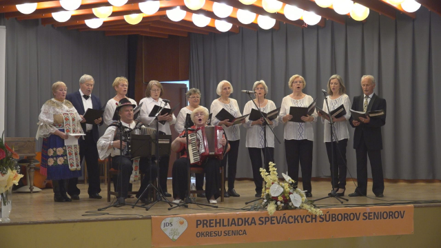 Prehliadka speváckych súborov seniorov okresu Senica 