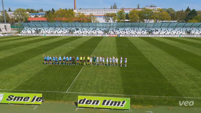 Spartak Myjava -Slovan Bratislava 1. liga žien play off