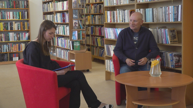 Beseda so spisovateľom Jozefom Kollárom